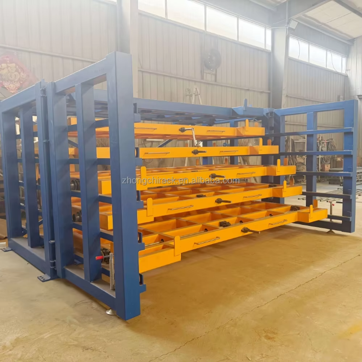 Industrial Use Heavy Duty Steel Pallet Rack Drawer Style Shelving CE Certified Powder Coated for Sheet Metal Organization