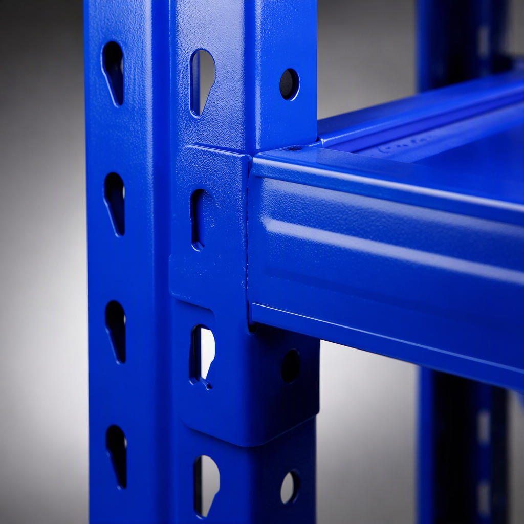 Factory Wholesale Industrial Metal Shelving Unit, Modular Slanted Pick Rack for Hardware &amp; Small Parts Storage