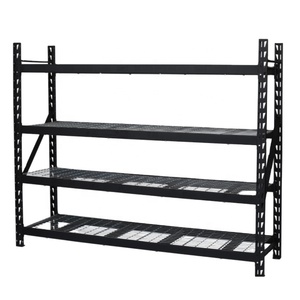 4 Layer Metal Shelves For Warehouse Layer Metal Storage Shelving Unit 800kg Per Shelf
