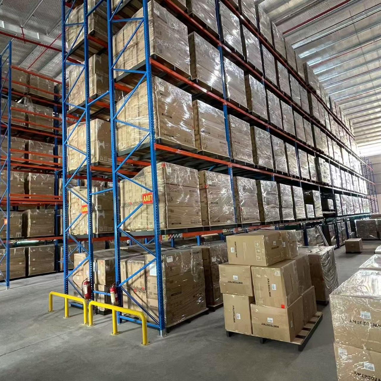 Jracking Euro Standard Selective Pallet Rack Heavy Duty Industrial Rack Storage Shelves for Warehouse Storage
