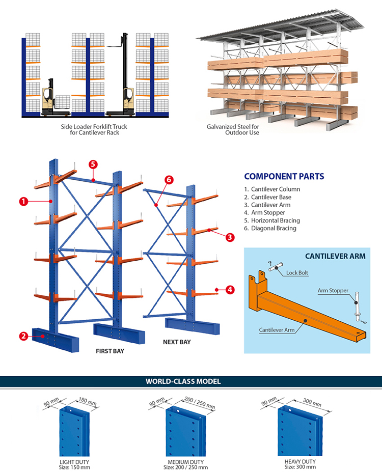 Cantilever Structure Features
