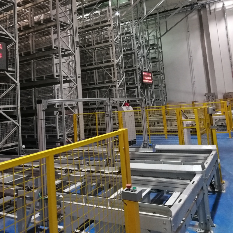 ASRS Pallet Rack System New Energy Automated Storage Retrieval System Customized Industrial Racks Warehouse Smart Robot Shelf
