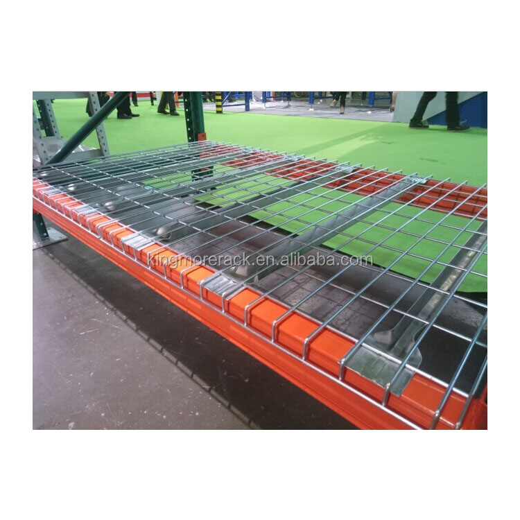Galvanized/Powder Coated Wire Mesh Decking 1000kg Industrial Warehouse Storage Selective Pallet Racking System Factory Supply