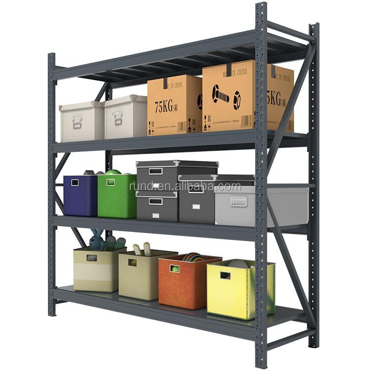 Foshan RUNDA 200KG Storage Rack Light Duty Style High Quality Sturdy Warehouse Shelves Durable Factory Shelf Rz