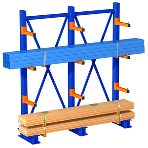 Cold Rolled Steel Cantilever Rack Heavy Duty Storage System for Warehouse & Retail
