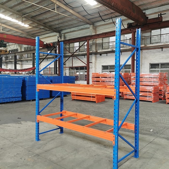 China Factory Heavy Duty Pallet Rack Upright Selective Steel Structure Uprights Steel Rack