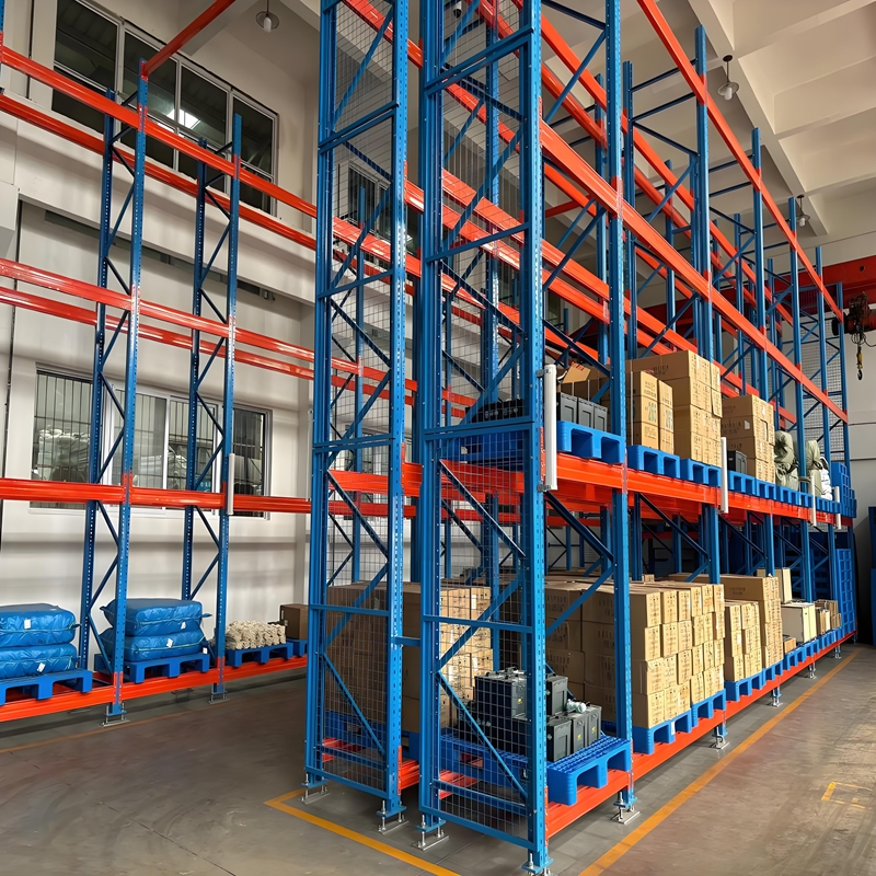Customizable Industrial Steel Attic Shelf Platform Pallet Durable Heavy Duty Adjustable Warehouse Rack Anti-Rust Direct