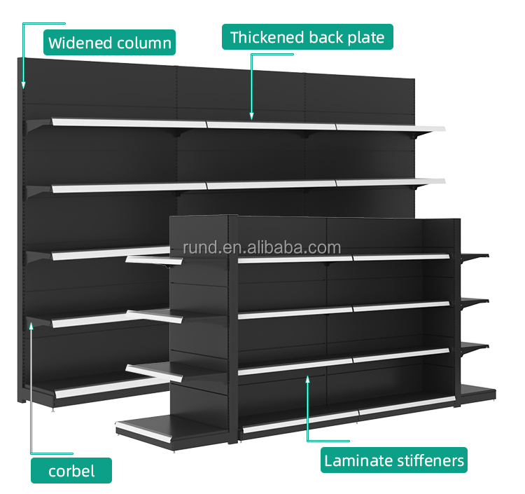 Heavy-duty Full Iron Shelving Overview