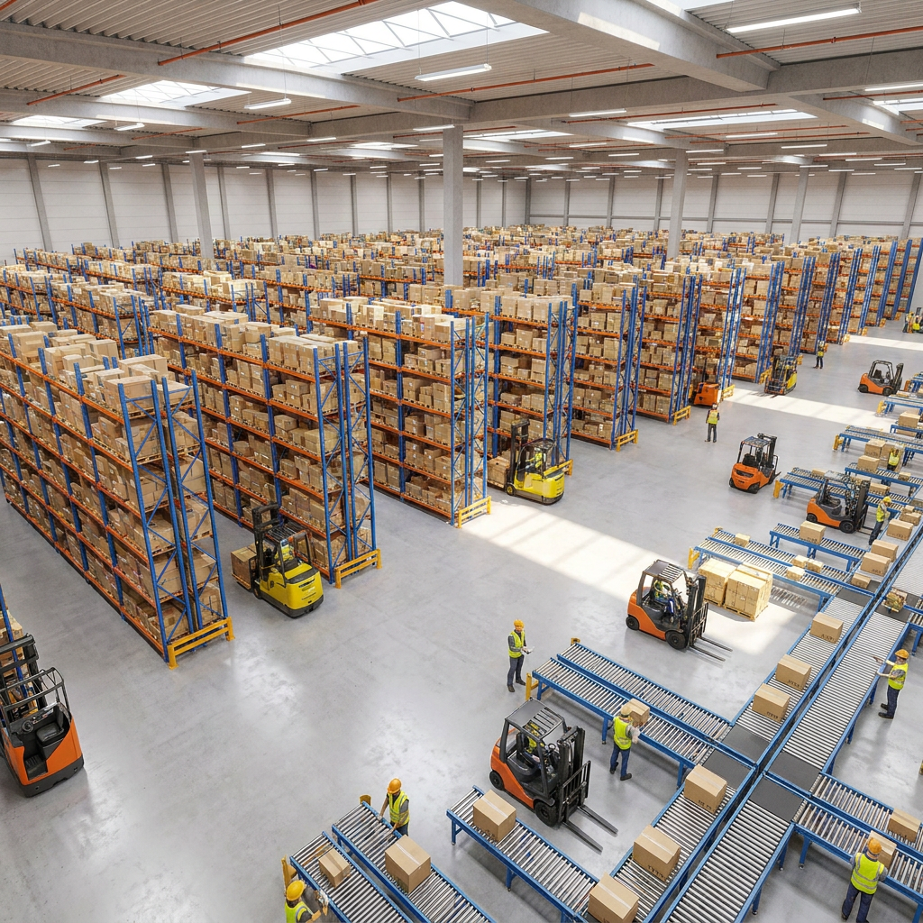 Industrial Steel Storage Rack Heavy Load Warehouse Racking Equipment Supplier