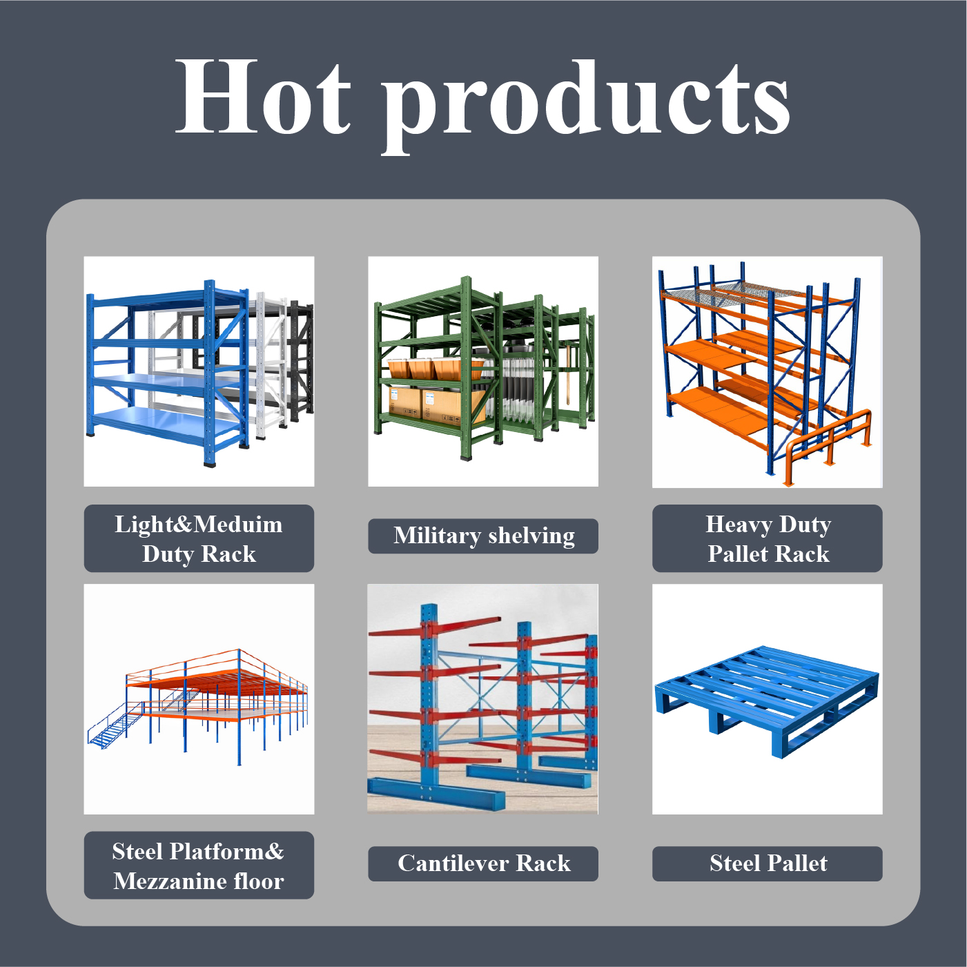 Automatic Radio Shuttle Pallet Racking System Corrosion-Resistant Q235 Steel Custom Dimension Bulk Storage