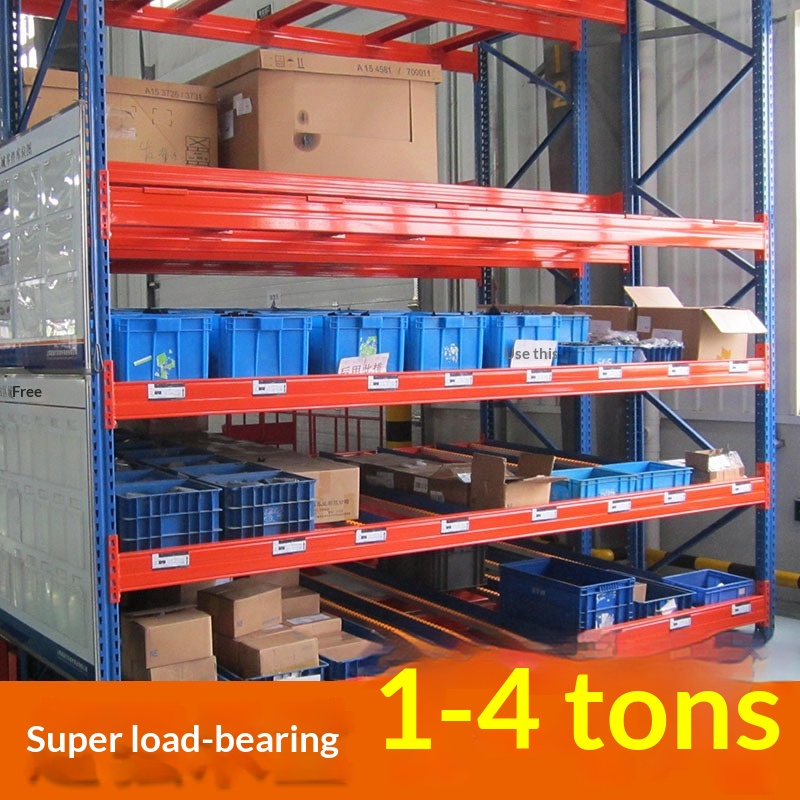 Layered Shelf Thickened Large-scale Custom Storage Rack Heavy-duty Structural Steel Gravity-type Load-bearing Pallet Rack