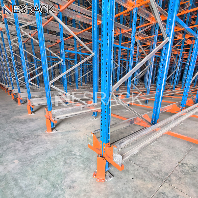 High Density Durable Radio Shuttle Rack High-Quality Heavy Duty Warehouse Pallet Shelves Industrial Storage Racking System