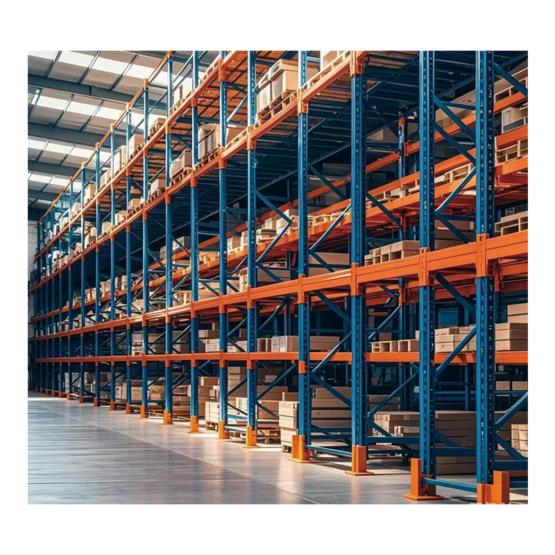 Guichang Heavy Shelf Factory Large Warehouse Logistics Storage Shelf Beam Type Metal High Heavy Shelf