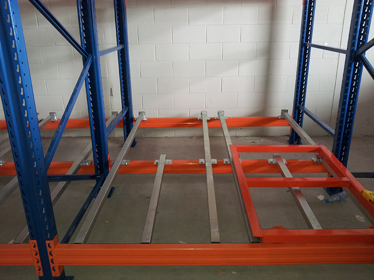 Push Back Racking System View 1