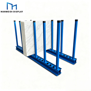 Tile Factory Warehouse Metal Large Flat Plate Marble Quartz Granite Shelves