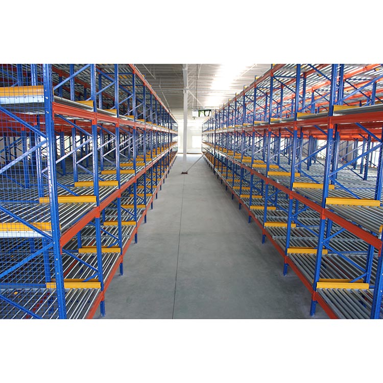 Factory Price Safety Adjustable Easy Assemble Storage Flow Pallet Rack