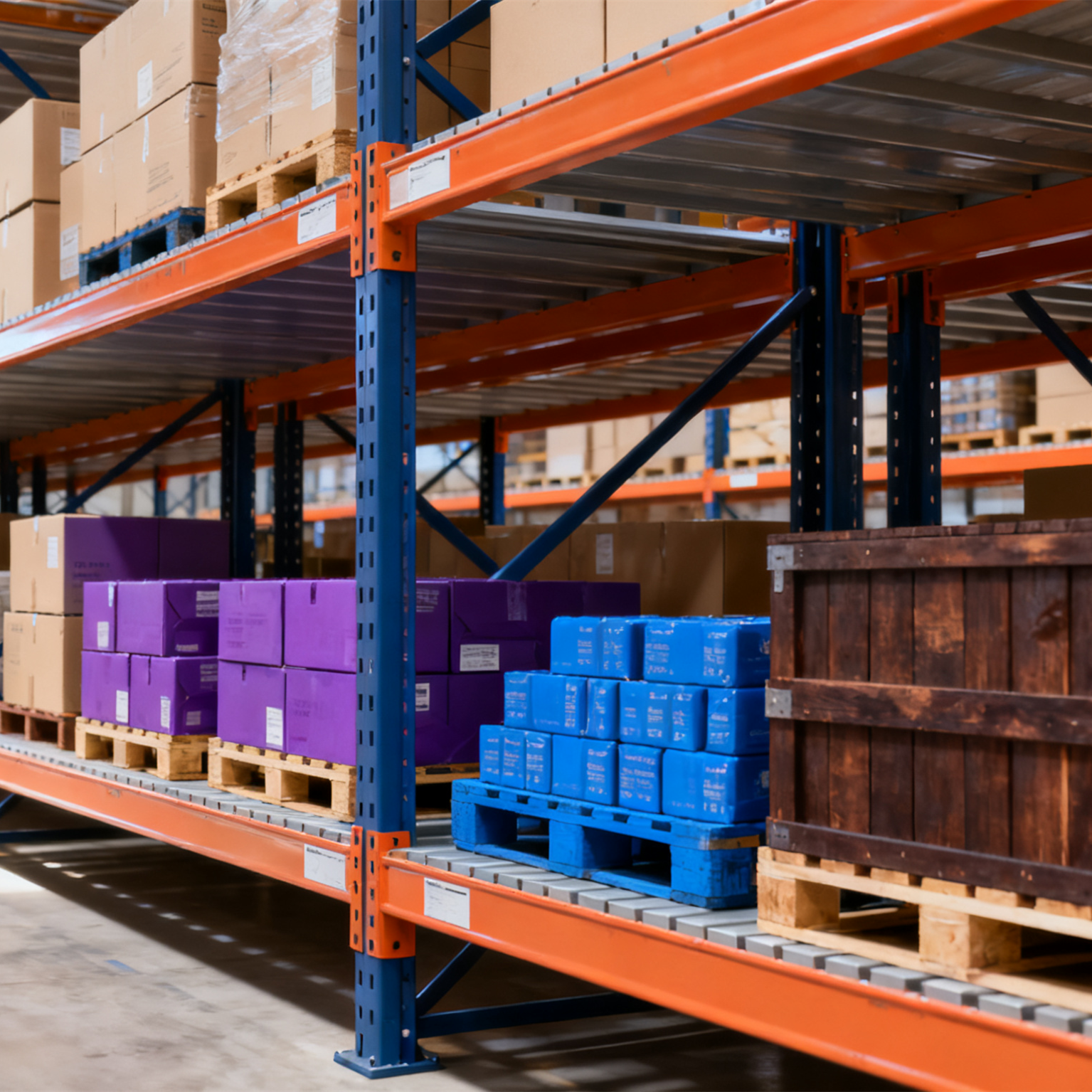 Storage Logistics Rack System
