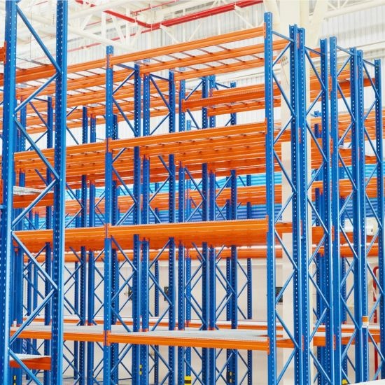 Warehouse High Density Metal Steel Pallet Rack Customize Double Deep Racking System
