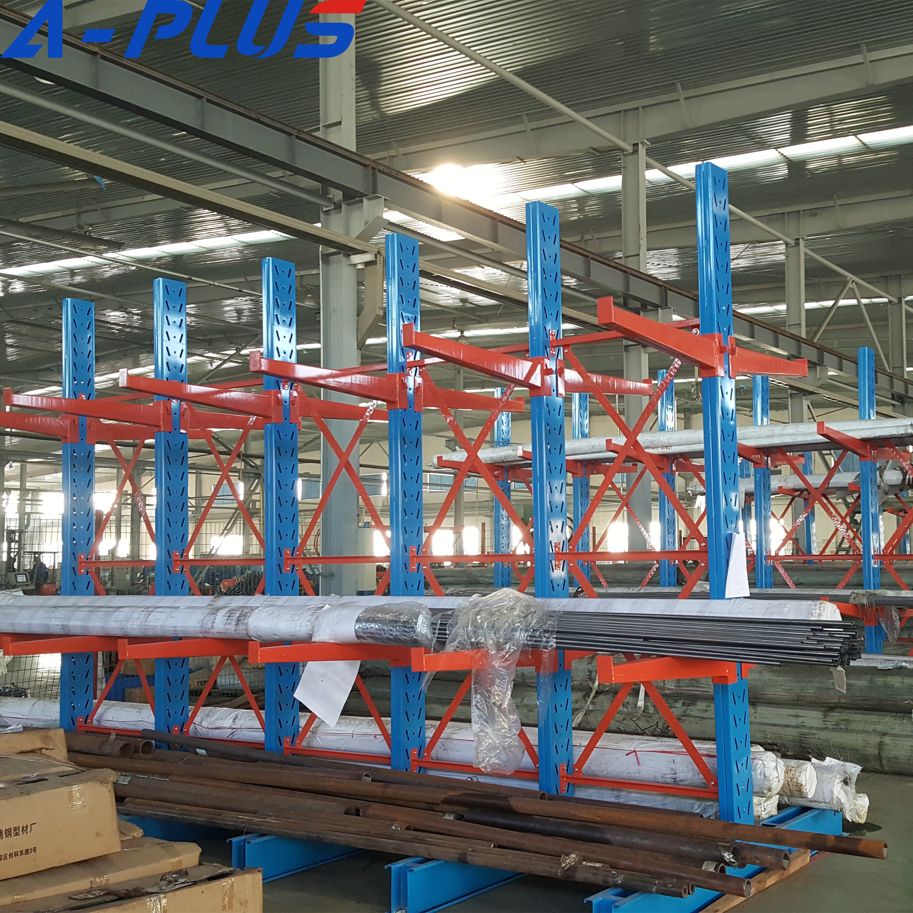Wholesale Factory Price Heavy Duty Steel Plate Storage Rack Cantilever Shelf Pallet Racking Stacking Racks &amp; Shelves