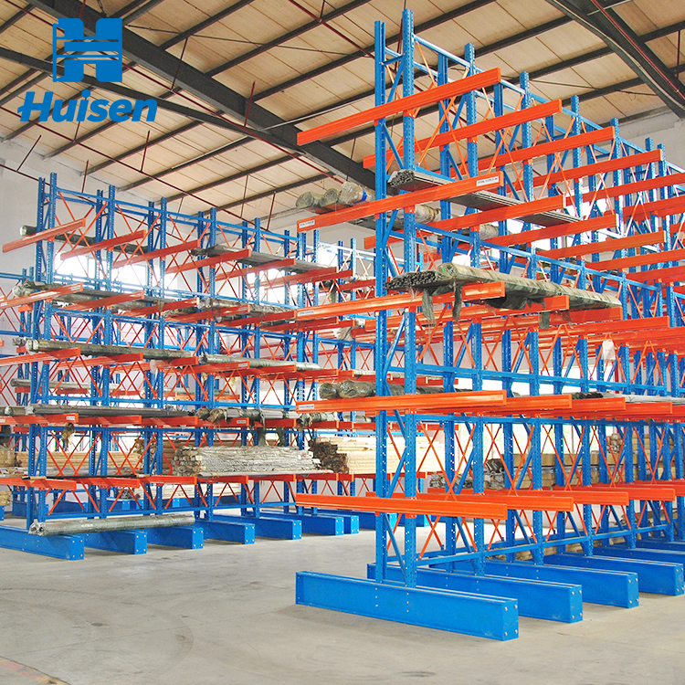 Customized Cantilever Warehouse Racking System Heavy Duty Long Material Industrial Storage Solution