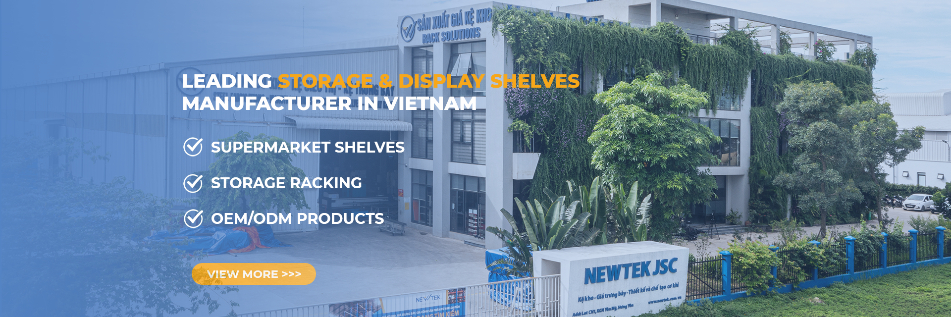 Pallet Flow Rack Banner