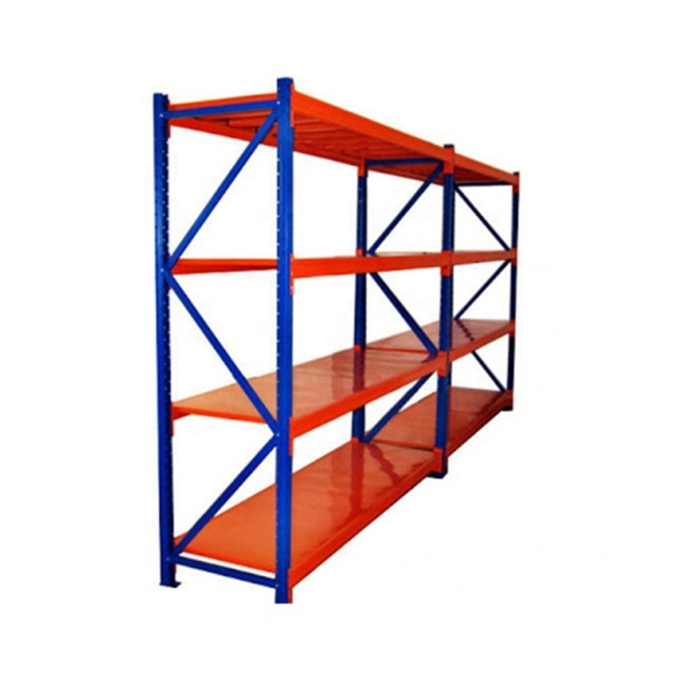 Garage Storage Factory Steel Warehouse Metal Van Rack System Medium Duty Shelving Single Deep Industrial Pallet Rack Shelving
