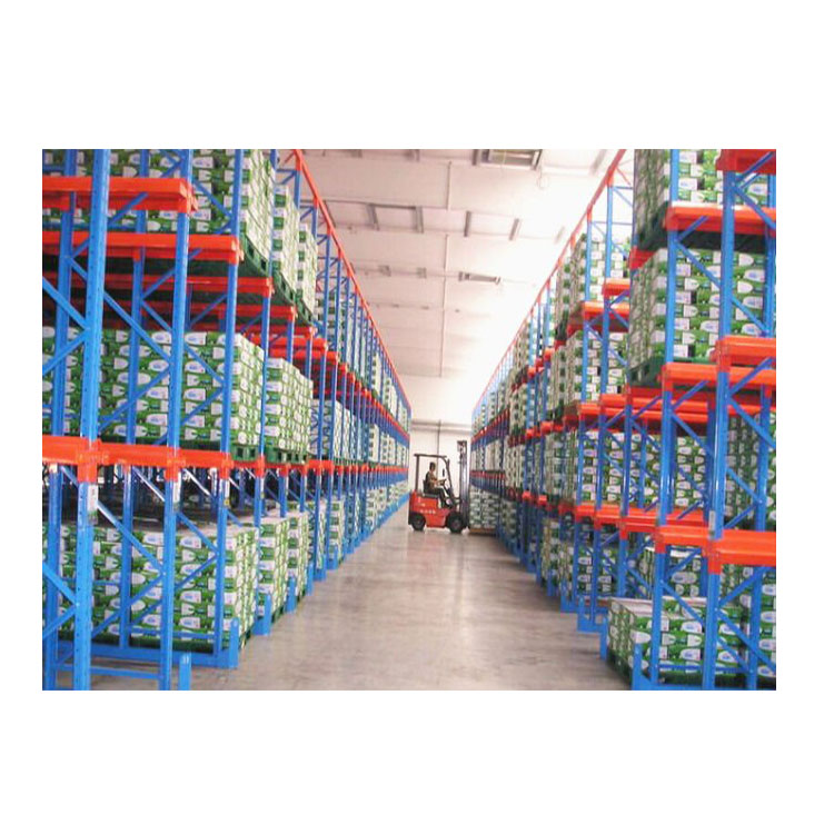 Factory Directly Provide Warehouse Storage Drive In/through Racking System Heavy Duty Steel Pallet Rack
