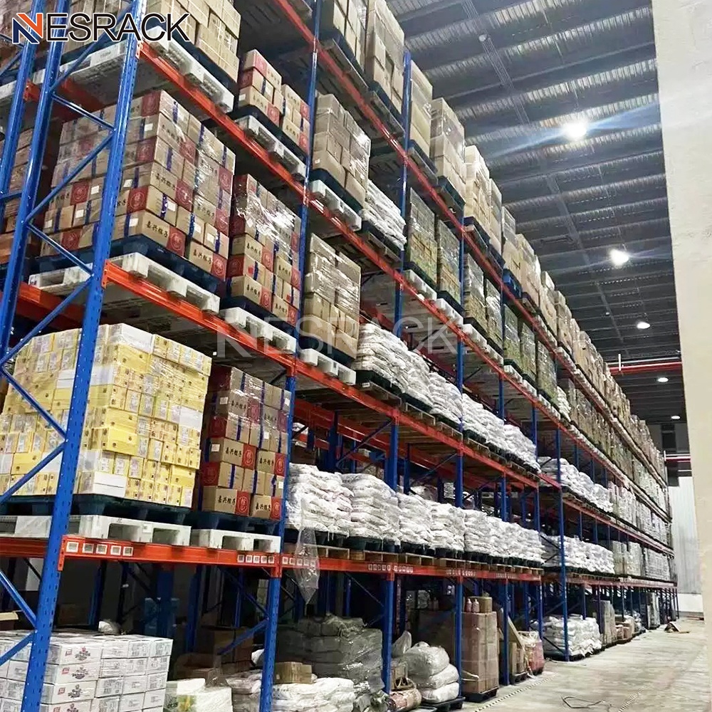 Heavy Duty Selective Pallet Racking System Easy Install Pallet Rack for Cold Storage