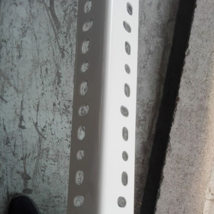 Assemble Slotted Angle Rack Affordable Colored Coating Steel Slotted Angle