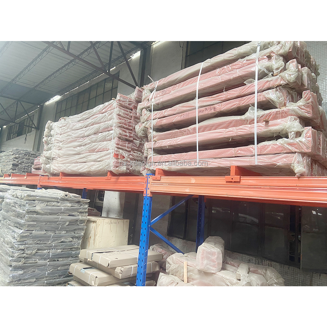 Industrial Pallet Racking Structural Racking System CE Certified Heavy Duty Metal Shelves