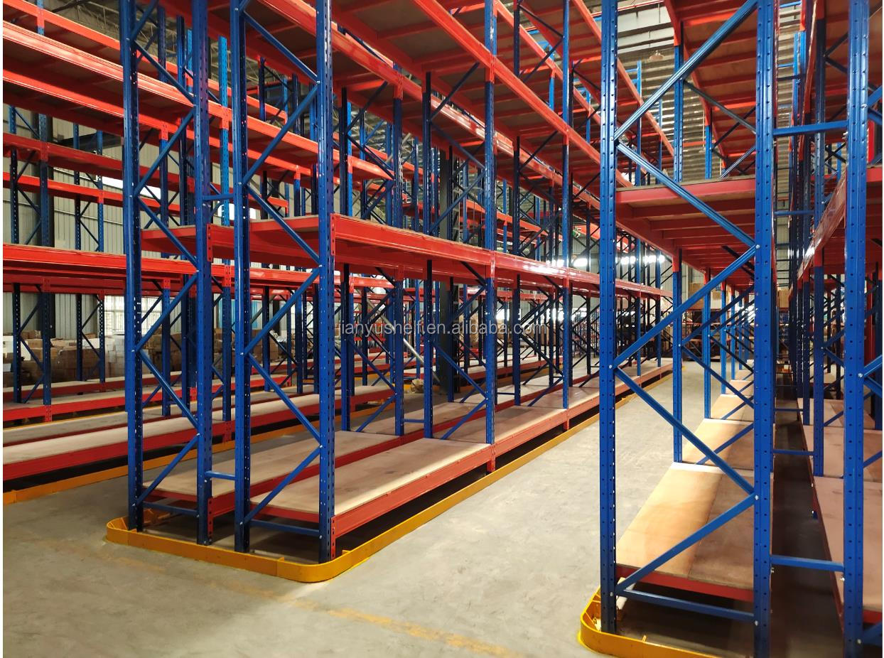 Wooden Panel Industrial Pallet Rack