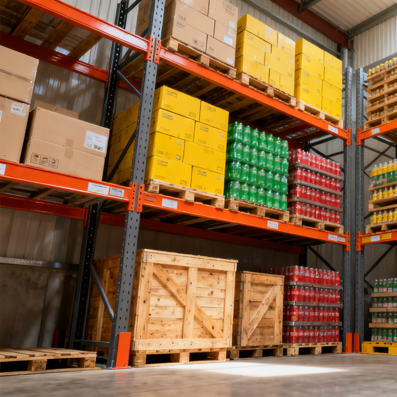 Factory-Direct Wholesale Rates Seismic-Resistant Pallet Rack Shelving Rack