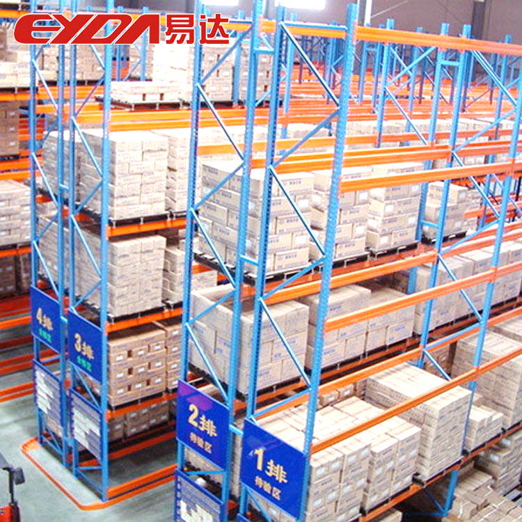 Garage Storage Factory Steel Warehouse Metal Van Rack System Heavy Duty Shelving Single Deep Industrial Pallet Rack Shelving