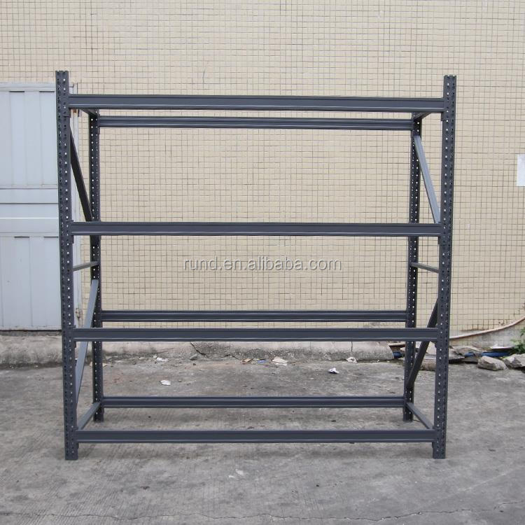 Medium Duty Metal Storage Rack Node Floor Type Fall-Free Design with Straw Free Cad/3D for Bathroom &amp; Spice Storage Use