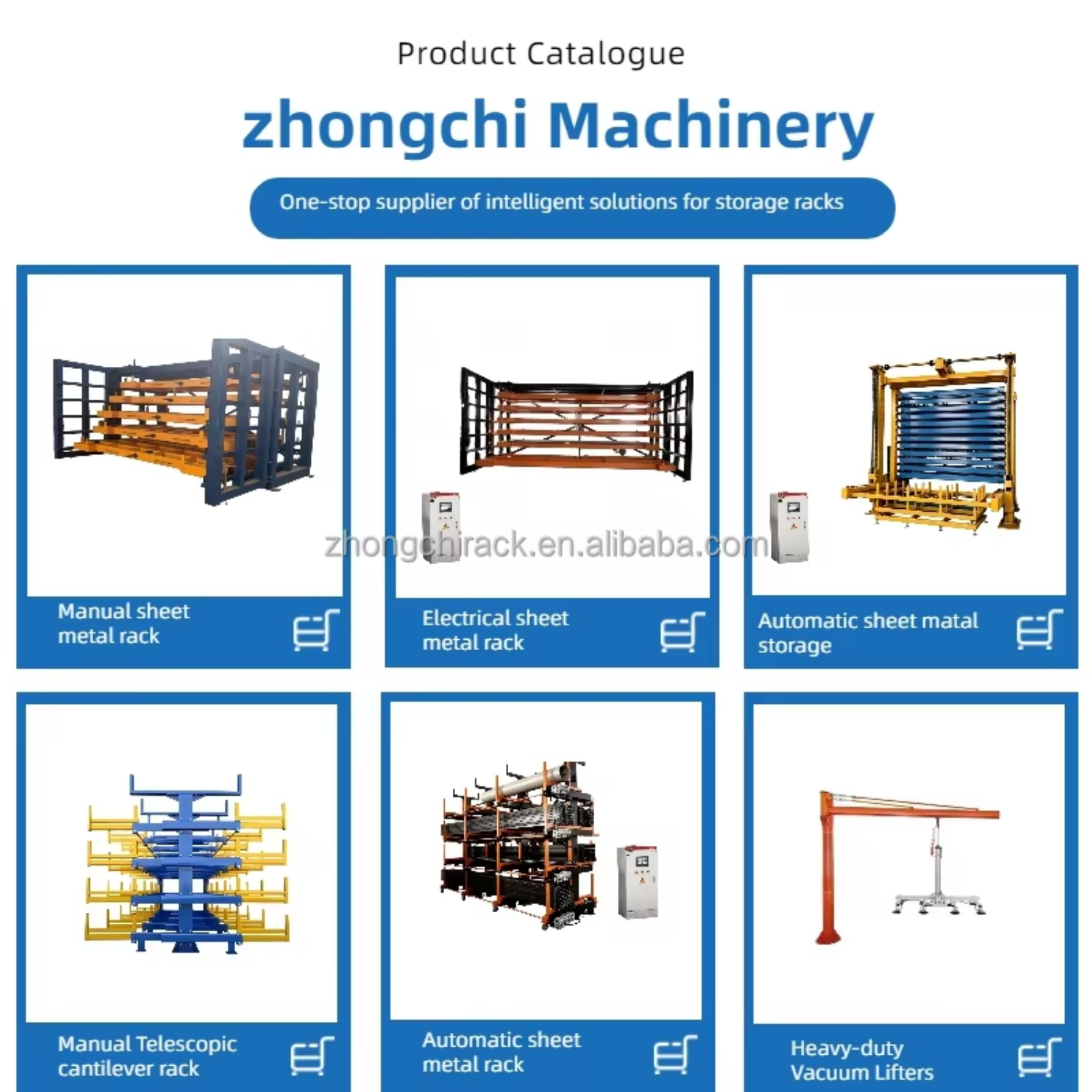 Smart Steel Sheet Storage System Vertical Type Rack for Industrial Warehouse Automation