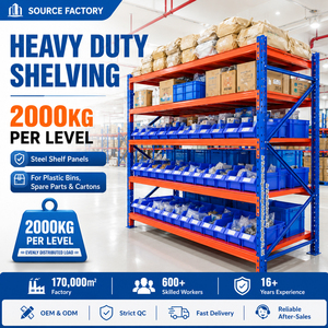 2000KG Adjustable Heavy Duty Shelving System