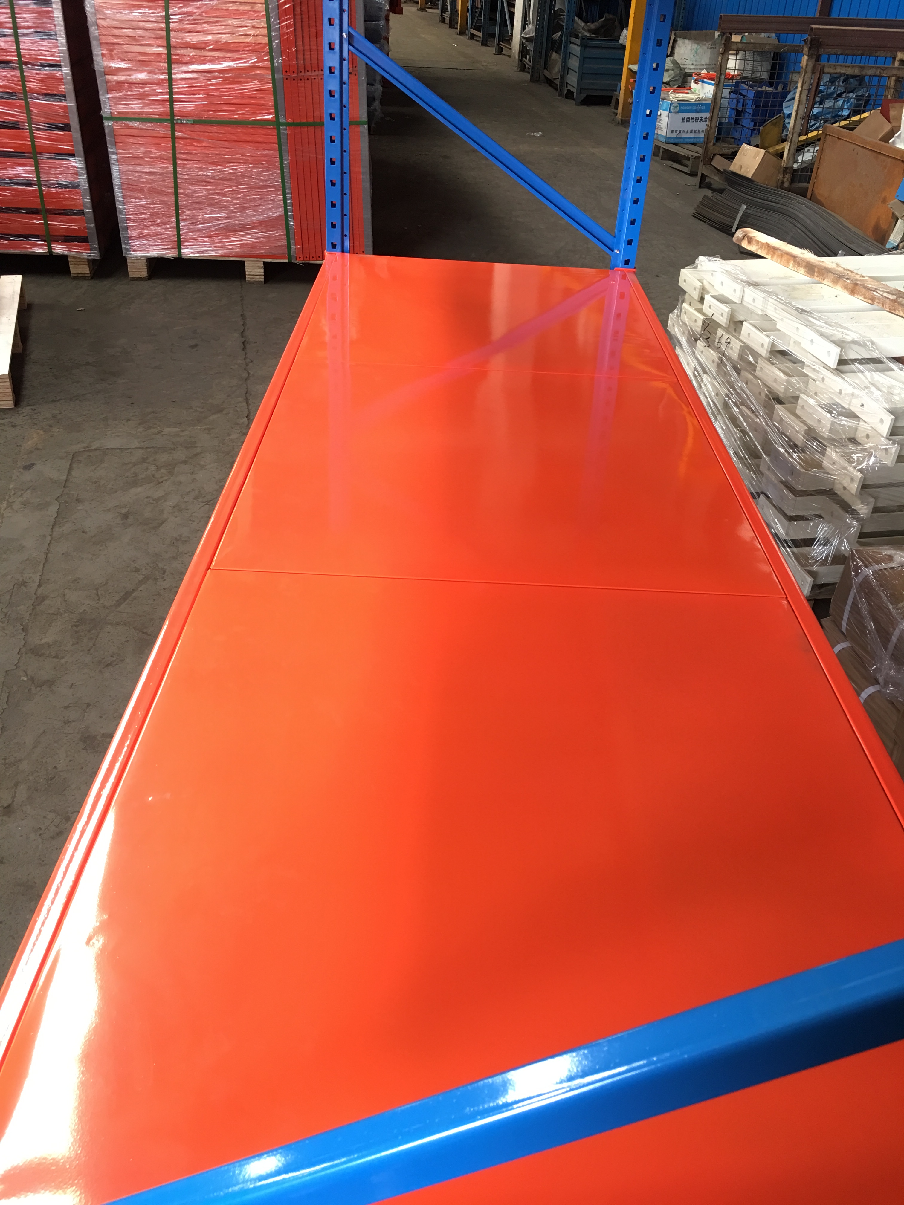 Herschel Warehouse Heavy Duty Industrial Steel Fabric Roll Storage Warehouse Pallet Racking