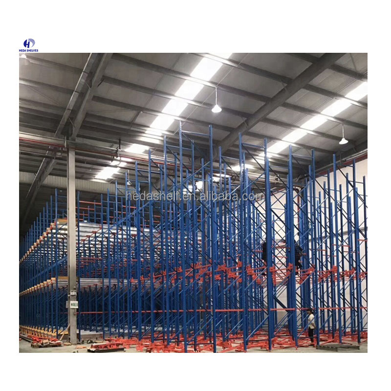 Wide Aisle Pallet Racking Heavy Duty Metal Rack Double Deep Clothes Racking System for Warehouse