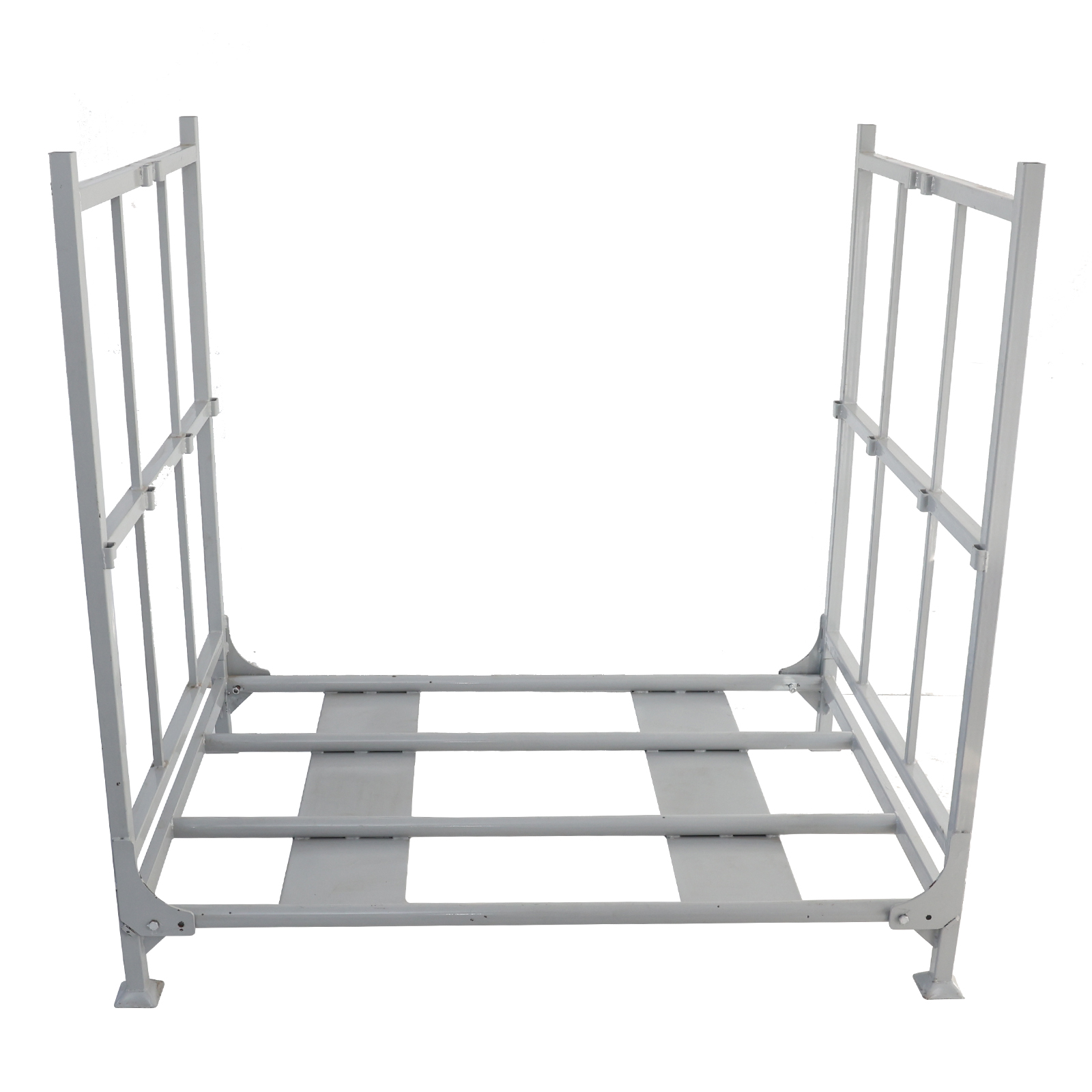 Heavy Duty Double Stacking Pallet Rack Industrial Fabric Storage System Warehouse Shelving Metal Racking