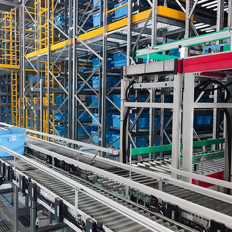 Factory Custom Heavy Duty Steel Four-Way Shuttle Racking System High-Density Warehouse Rack With Large Load Capacity