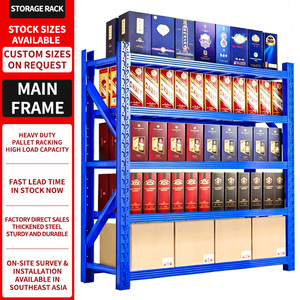 300kg Per Layer Medium Duty Warehouse Storage Shelving