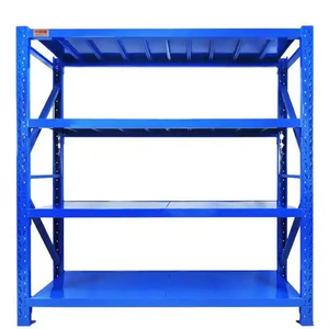 Light Duty Rack Steel Storage Racks Longspan Shelving for Garage and Warehouse Corrosion Protection Metal Shelving
