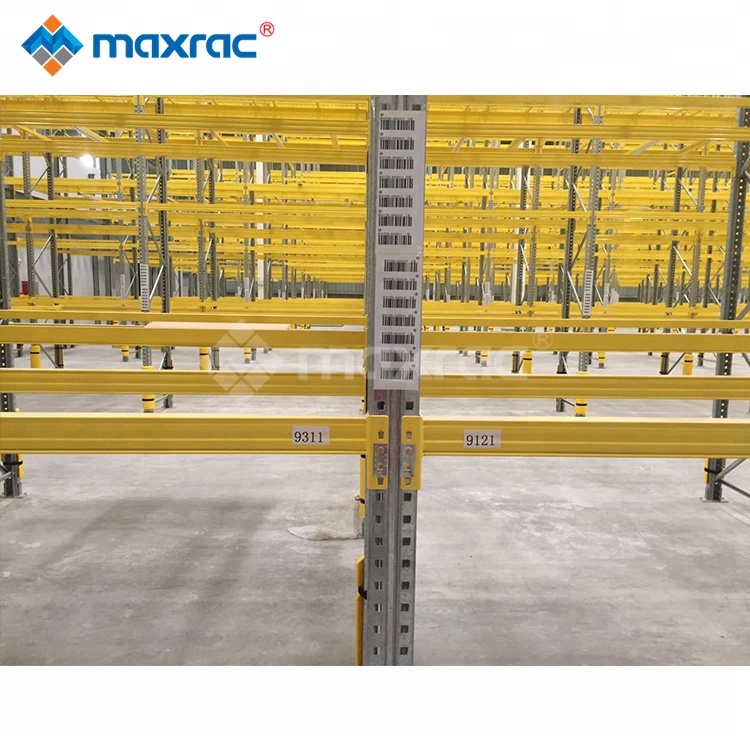Heavy Duty Single Deep Industrial Selective Pallet Rack Steel Corrosion Protected Powder Coated Garage Storage Warehouse Racks
