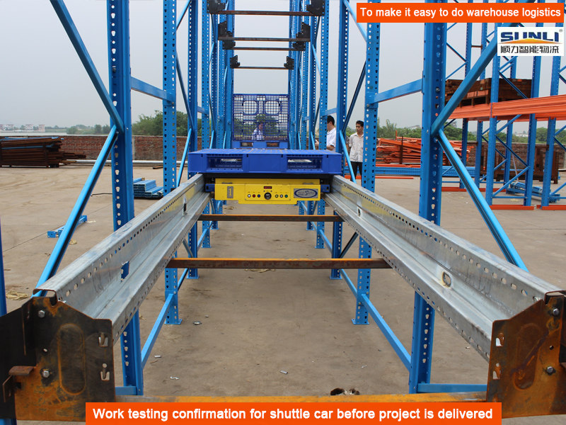 China Factory Remote Steel Multi-Layer Drive-Through Two-Way Shuttle Pallet Racking High-Density Warehouse Storage Automatic