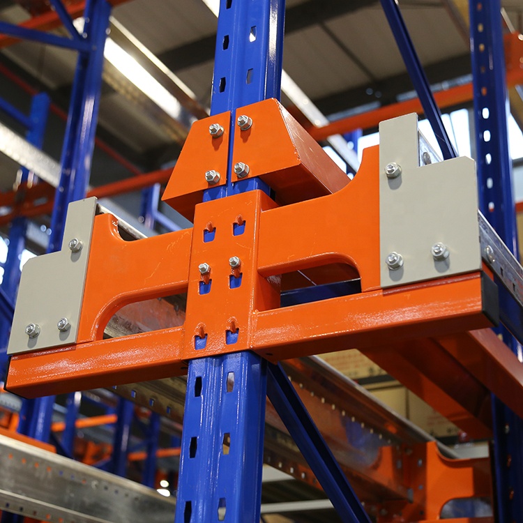 Automatic Radio Shuttle Rack System Heavy Duty Industrial Warehouse Storage Shelf Racking CE Certified