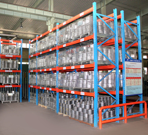 Mracking Heavy Duty Pallet Rack System Industrial Grade Vertical Steel Storage Shelving