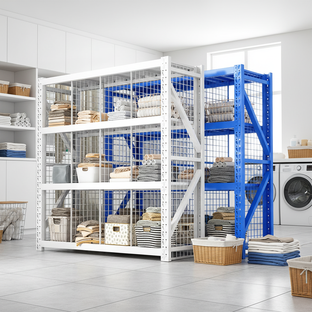 Heavy Duty Adjustable Warehouse Storage Rack Industrial Steel Shelving For Warehouse Garage