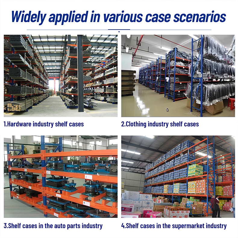 L2200*W1200*H4050mm 4-layer 2000kg Heavy Duty Pallet Rack Industrial Warehouse Shelving Adjustable Steel Storage Rack System