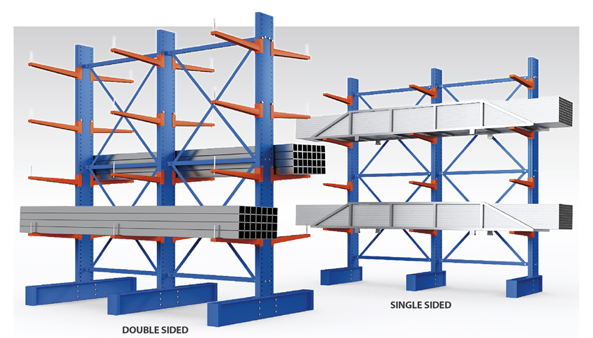 Cantilever Rack Storage Feature
