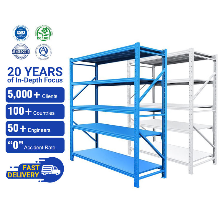 Metal Equipment Steel Rack System Industrial Shelving Heavy Duty Garage Shelving